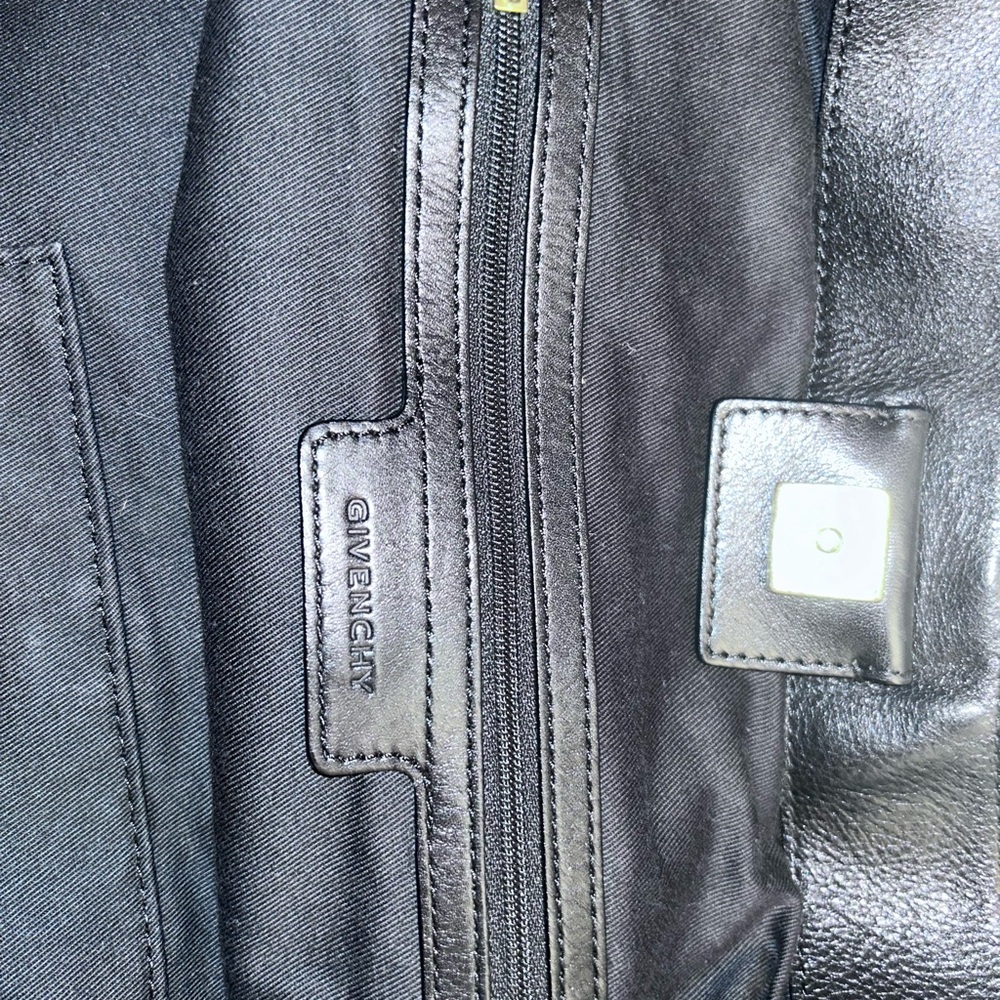 Givenchy Black Monogram Canvas Double Handle Hobo… - image 3